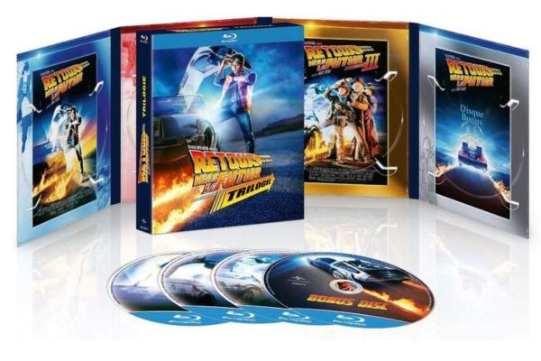 Coffret 3 dvd Retour Vers le Futur