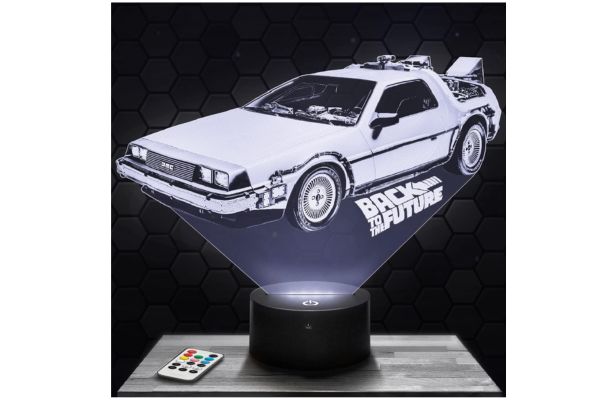 Lampe 3d Retour vers le futur
