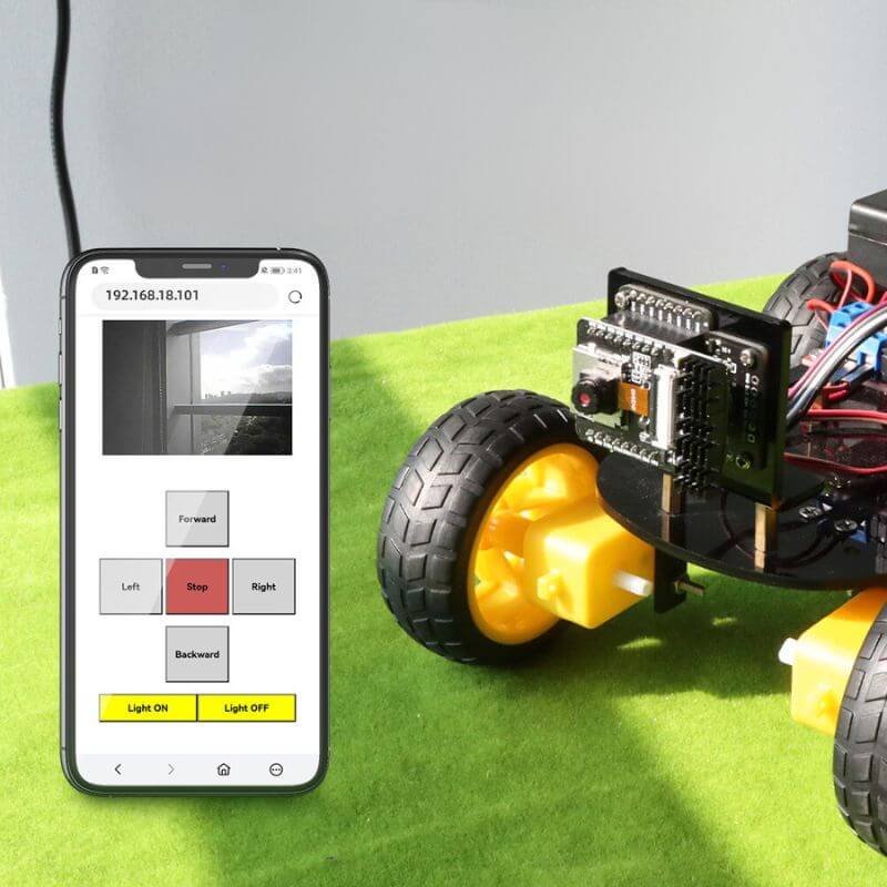 Robot Caméra Télécommandé - Robot Jouet - Science Labs