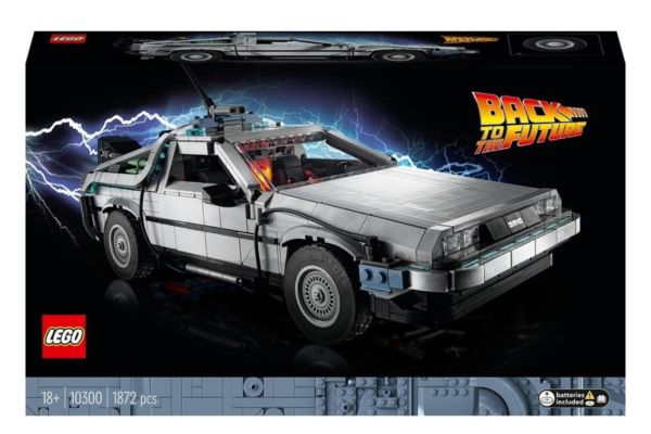 Voiture Retour vers le Futur Lego