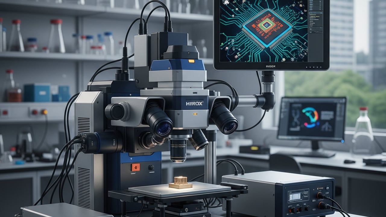 Hirox RH-2000: Modulares System für höchste Vergrößerung