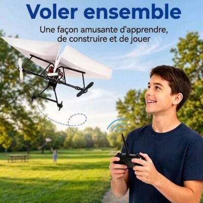 Ferngesteuertes Papierflugzeug DIY Bausatz Bild 5