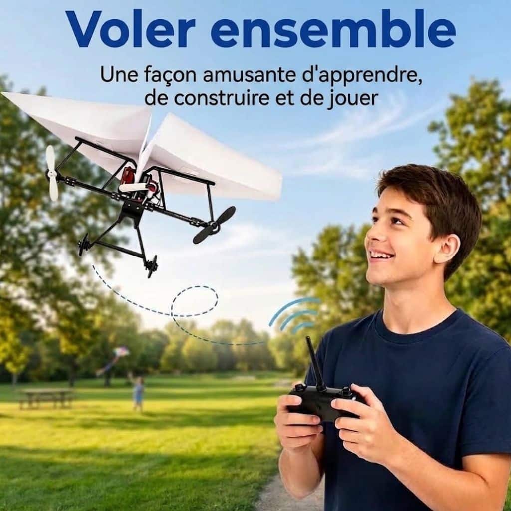 Ferngesteuertes Papierflugzeug DIY Bausatz Bild 5