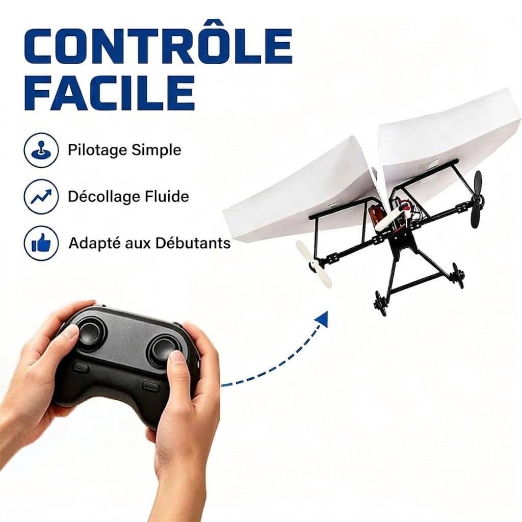 Ferngesteuertes Papierflugzeug DIY Bausatz Bild 6
