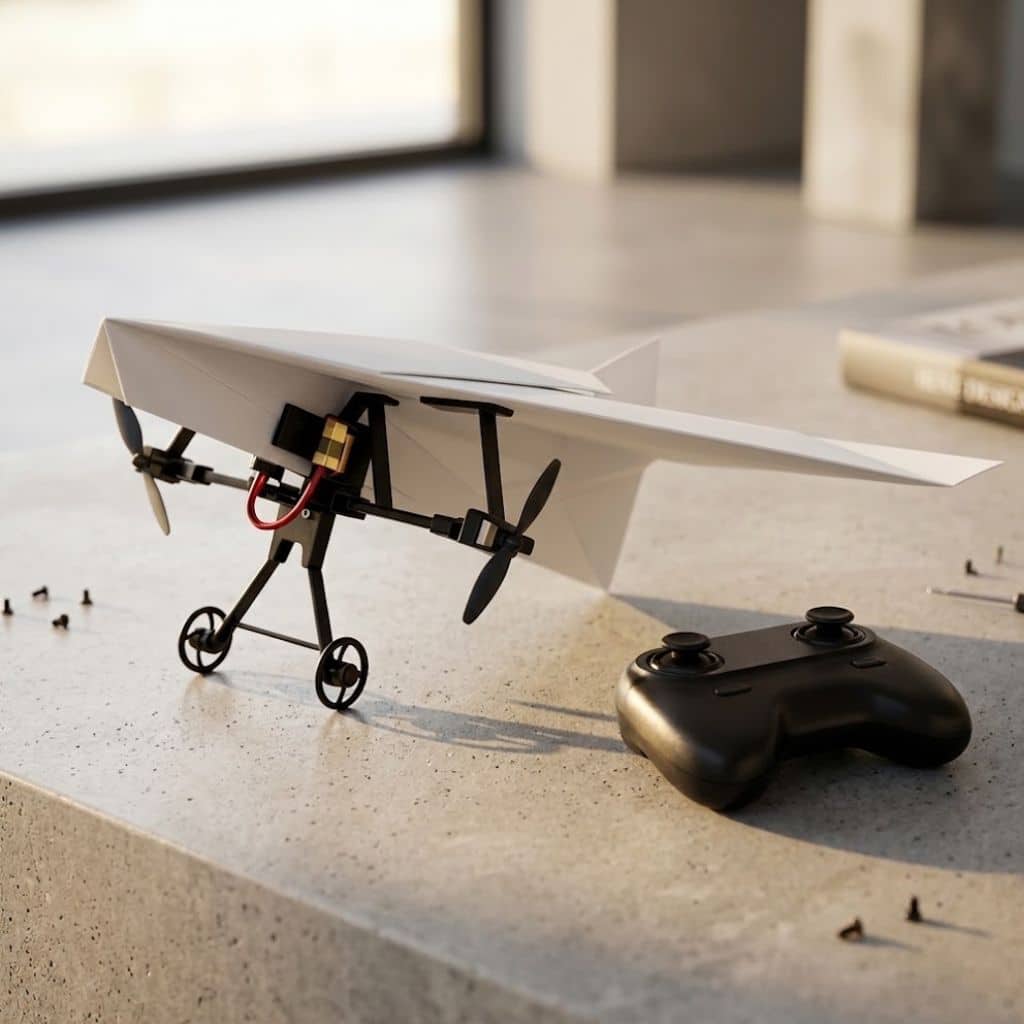 Ferngesteuertes Papierflugzeug DIY Bausatz