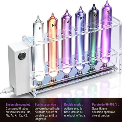 Leuchtende Edelgasröhren 6er Set Bild 6
