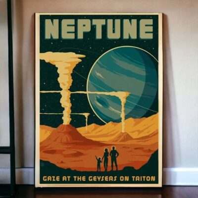 Vintage Science Fiction Poster Bild 7