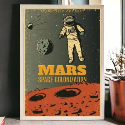 Vintage Science Fiction Poster Bild 2