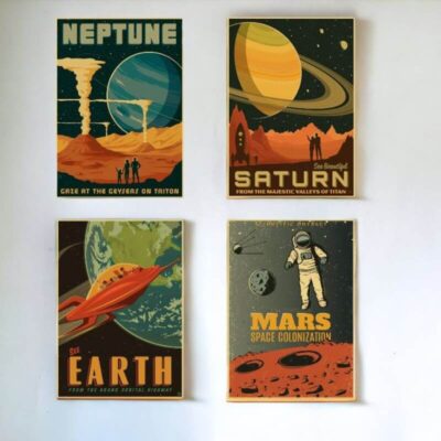 Vintage Science Fiction Poster