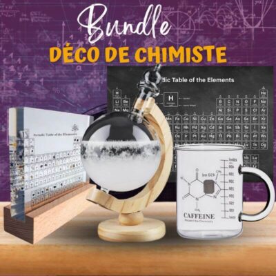 Geschenkset Deko für Chemiker