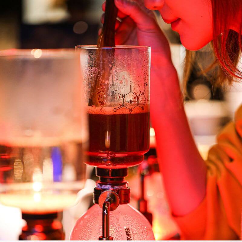 Siphon Kaffeemaschine aus Glas Bild 8