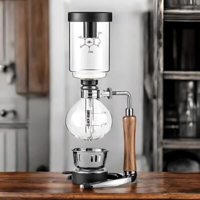 Siphon Kaffeemaschine aus Glas Bild 2