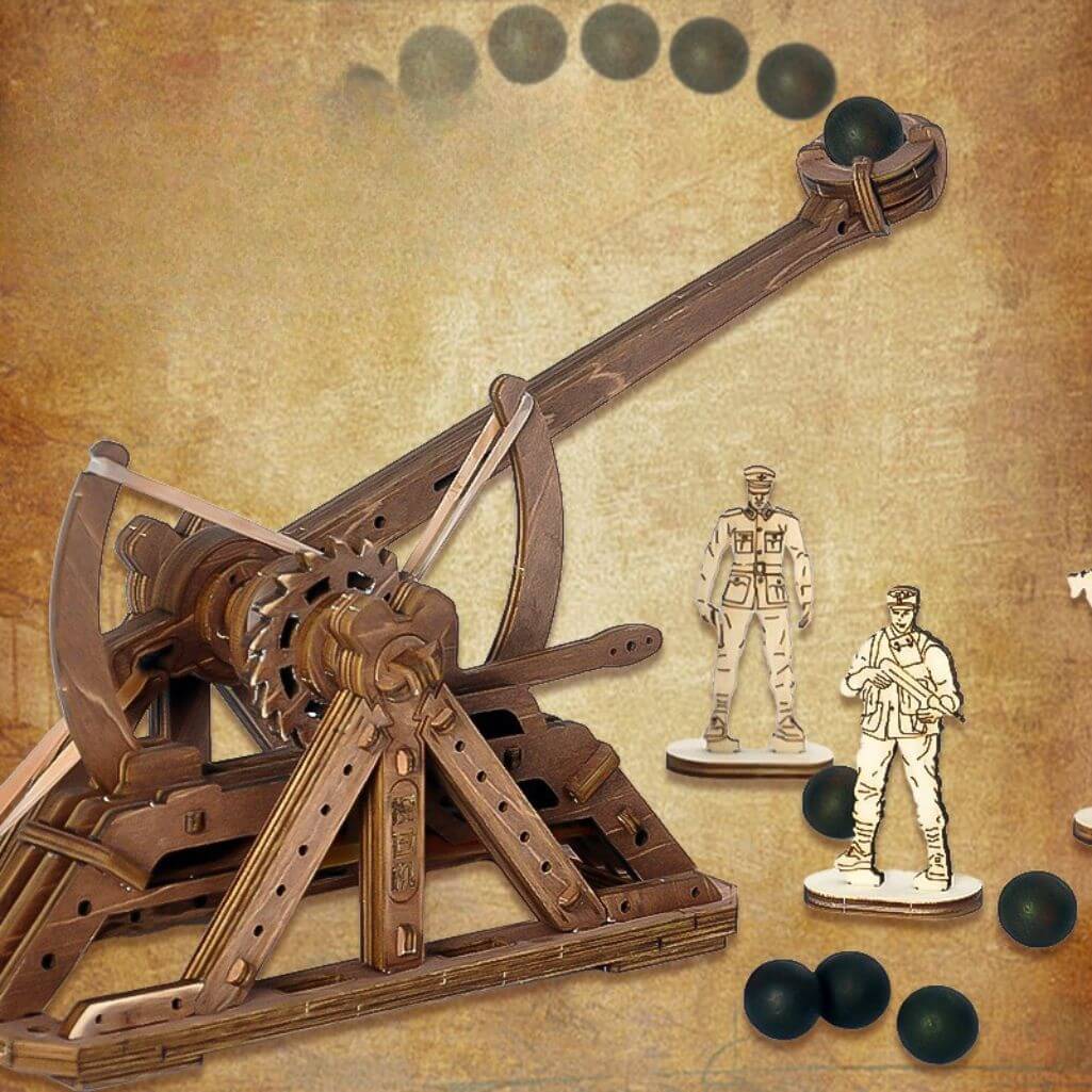 Da Vinci Katapult Bausatz Bild 2