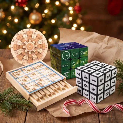 Geschenkbox Mathe Knobelspiele