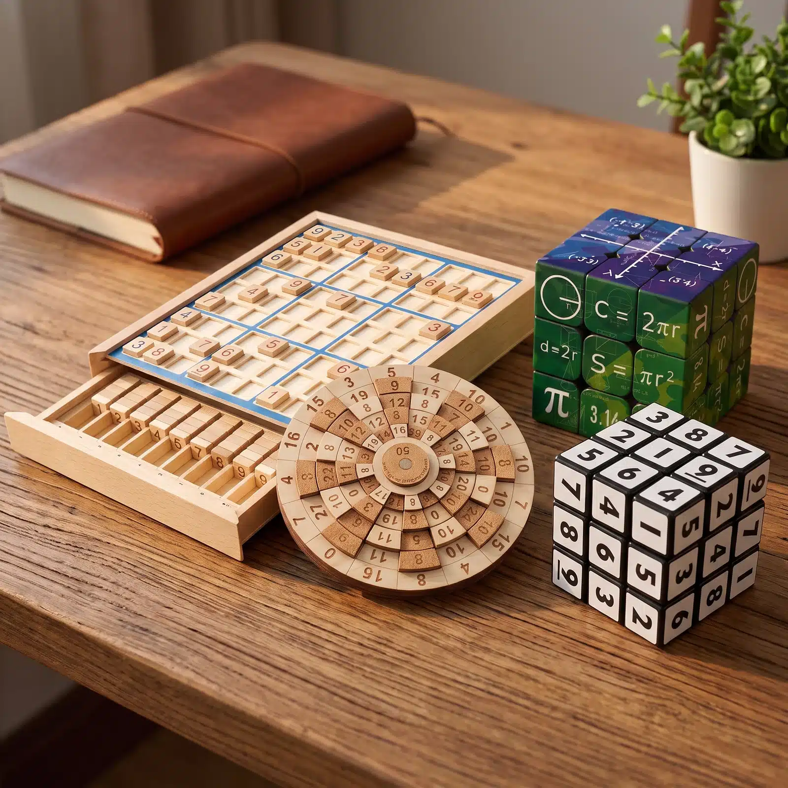 Geschenkbox Mathe Knobelspiele