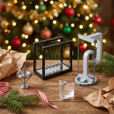 Geschenkbox Physiker Schreibtisch