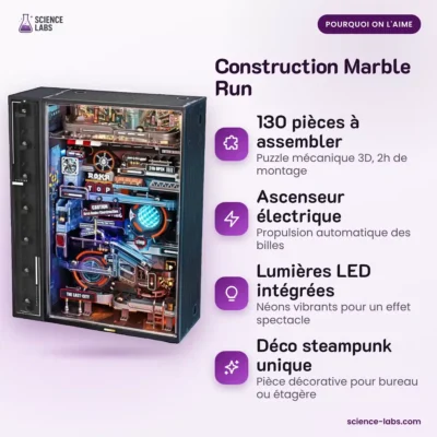 Marble Run Bausatz mit LED Bild 3