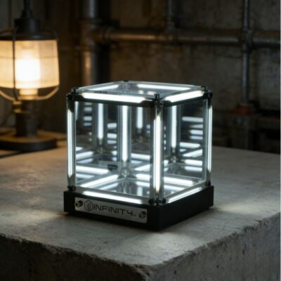 Infinity Spiegel Würfel LED