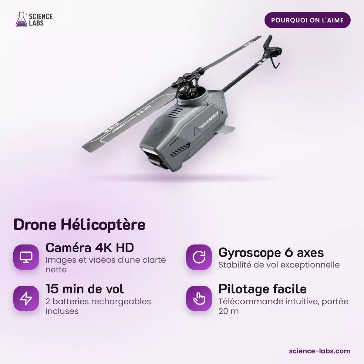 Helikopter Drohne mit 4K Kamera Bild 3