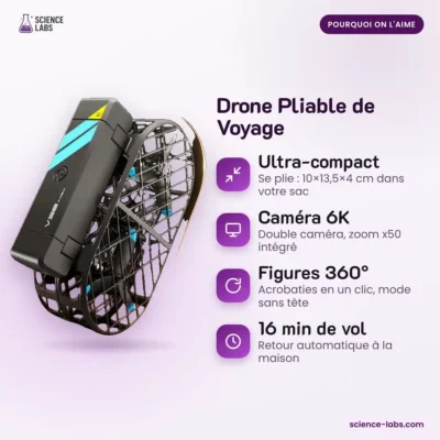 Faltbare Drohne mit 6K Kamera Bild 3