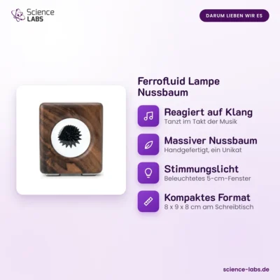Ferrofluid Lampe Nussbaum