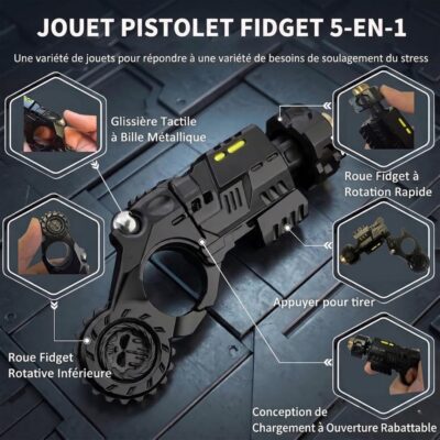 Fidget Gun Mini Antistress Pistole Bild 6