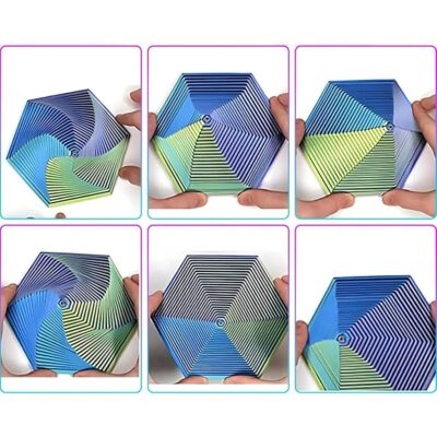 Fraktal Hexagon Fidget Toy Bild 2
