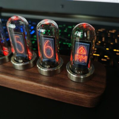 Nixie Uhr Steampunk Bild 6
