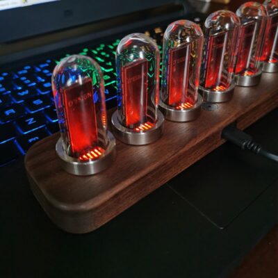 Nixie Uhr Steampunk Bild 2