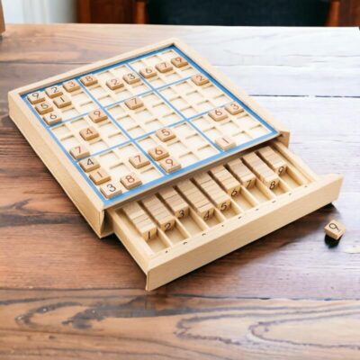 Sudoku aus Holz