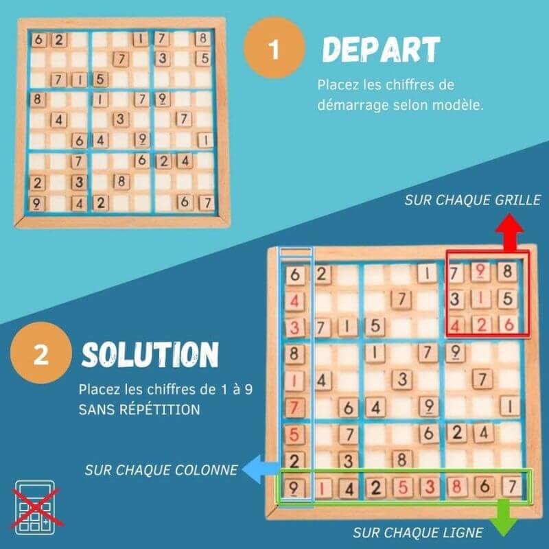 Sudoku aus Holz Bild 6