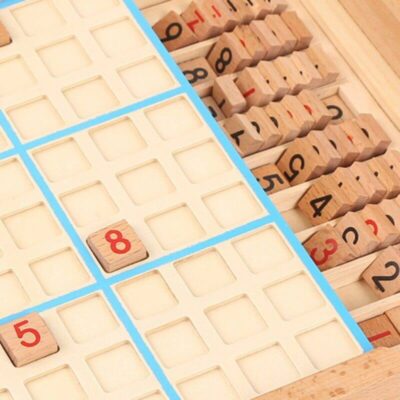 Sudoku aus Holz Bild 5