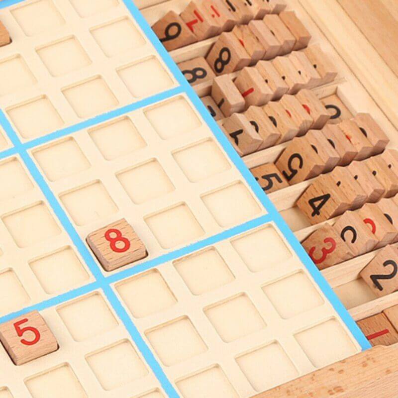 Sudoku aus Holz Bild 5