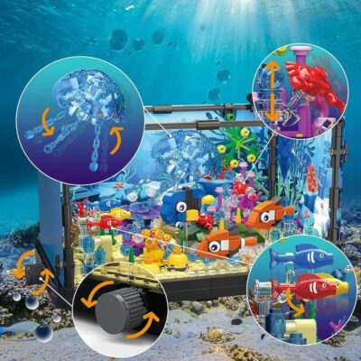 Aquarium Bausteine Set 725 Teile Bild 6