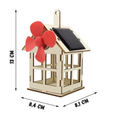 Solarhaus Bausatz aus Holz Bild 5
