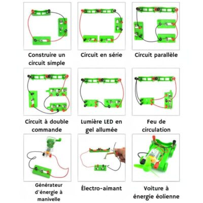 Experimentierkasten Elektrizität für Kinder Bild 2