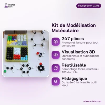Molekülbaukasten Chemie 267 Teile Bild 3