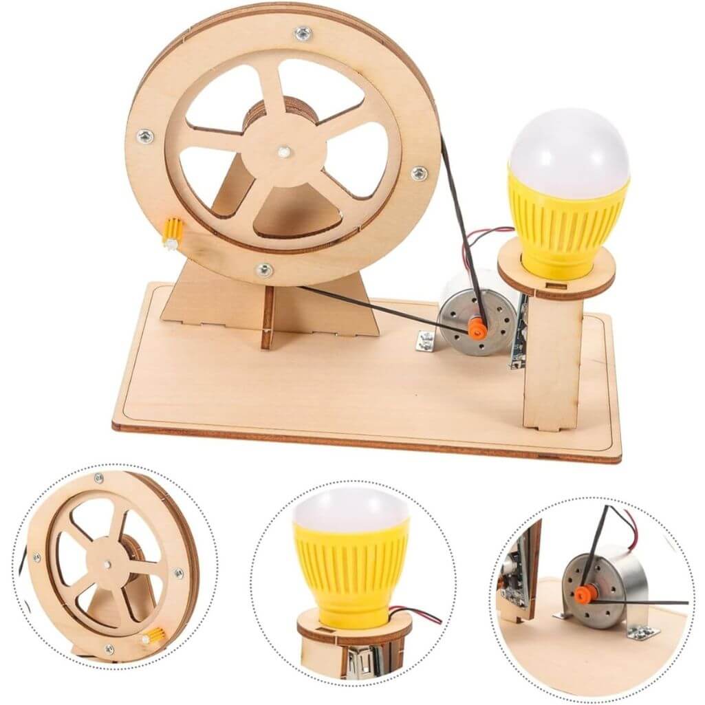 Handkurbel Generator Bausatz Bild 5