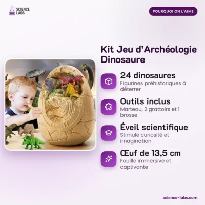 Dinosaurier Ei Ausgrabungsset Bild 3