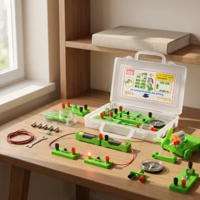 Experimentierkasten Elektrizität für Kinder