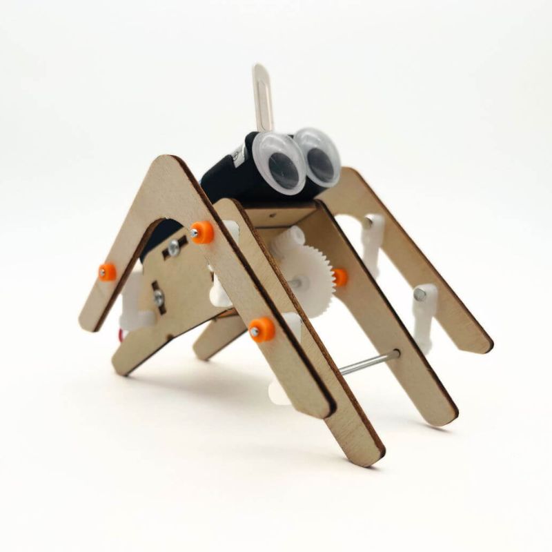 Holzroboter Bausatz 4er Set Bild 8