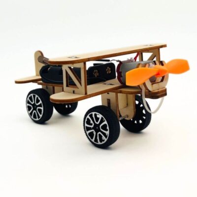Holzroboter Bausatz 4er Set Bild 7