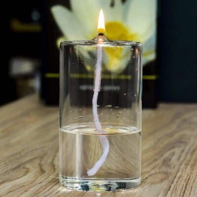 Öllampe aus Glas Bild 6