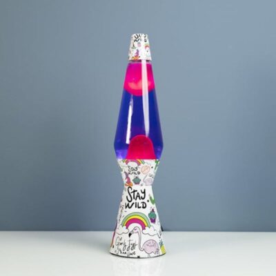 Einhorn Lavalampe Lila Bild 6