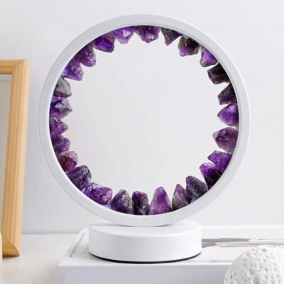 Amethyst Tischlampe Bild 5