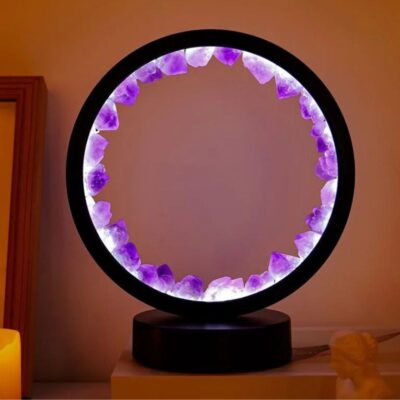 Amethyst Tischlampe Bild 2