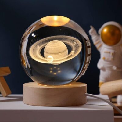 Planeten Nachttischlampe Saturn