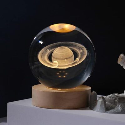 Planeten Nachttischlampe Saturn Bild 2