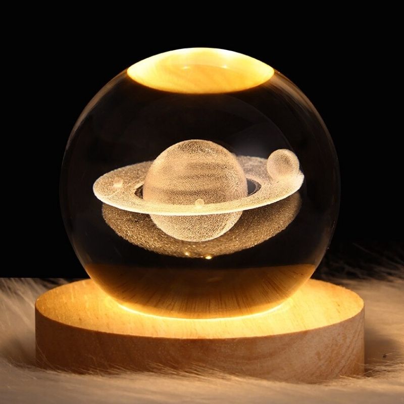 Planeten Nachttischlampe Saturn Bild 5