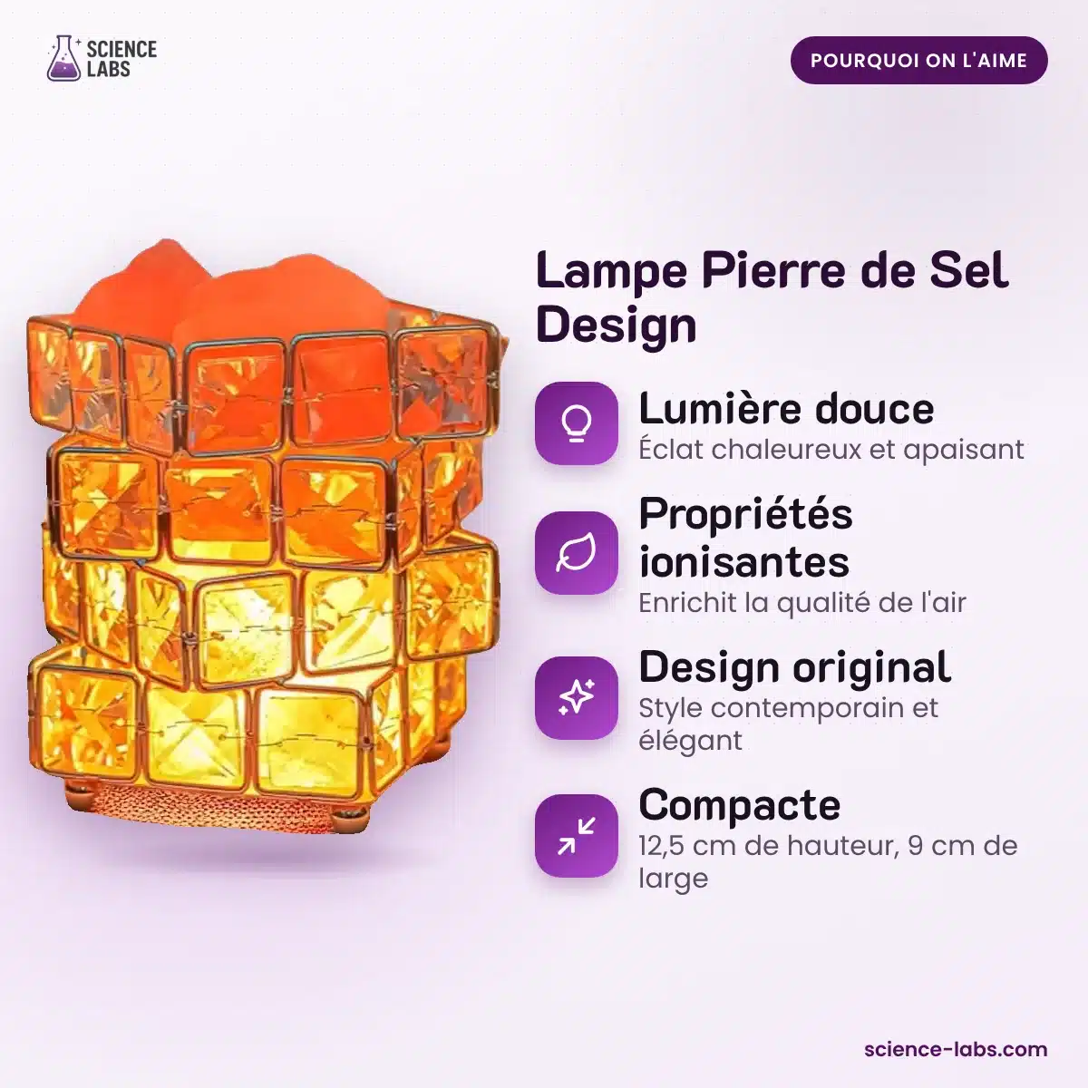 Design Salzlampe Himalaya Bild 3